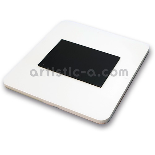 Dorso magnético del imán cuadrado de PVC