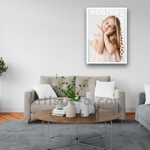 Pósters personalizados 75x100cm para decoración de salones y publicidad