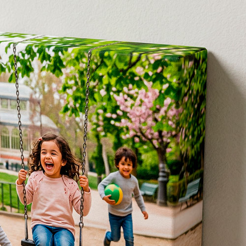 Personalizador online para crear lienzos 20x30cm baratos y listos para regalar