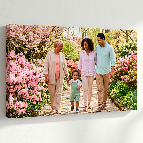 Lienzo fotográfico 40x60cm de alta calidad Impresión de lienzo personalizado 40x60cm con foto