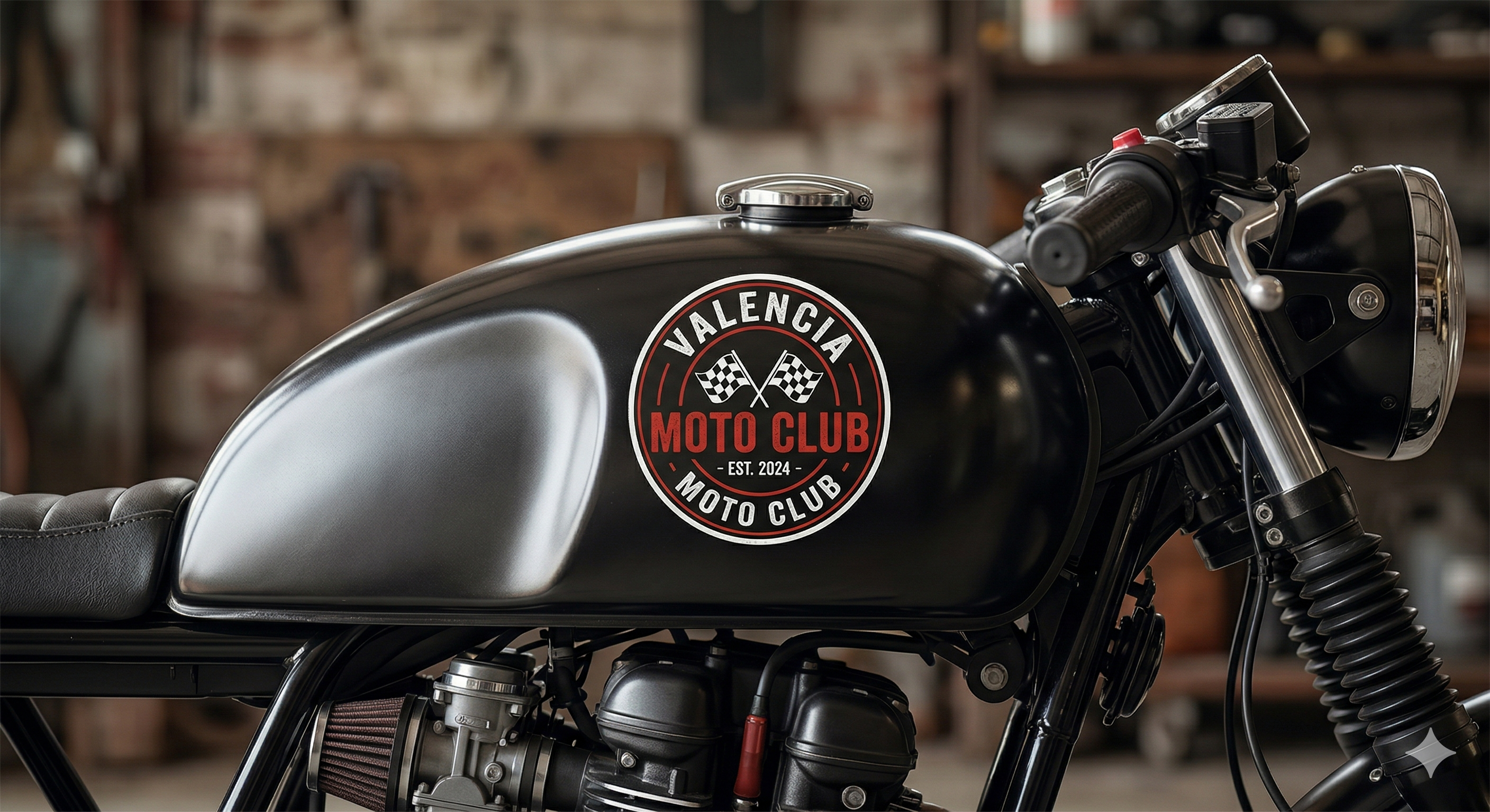 Detalle del corte y fácil aplicación de pegatinas de vinilo en moto o coche